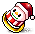 Snowman's Red Scarf Chat Ring