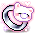 Drowsy White Bear Chat Ring