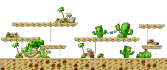 Uncanny Cactus Desert